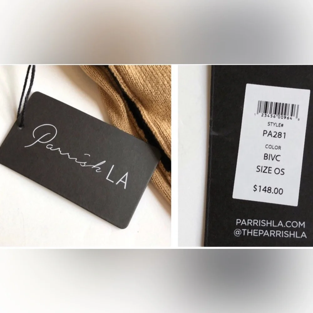 NEW! Parrish LA Colorblock Wrap Women’s One Size - Picture 6 of 6